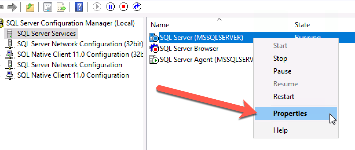 SQL Server Instance Selection